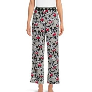 Disney Women Women S Plus Size Mickey Mouse Plush Sleep Pants
